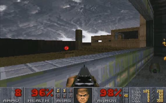 Doom už beží aj na satelite s obrazom Zeme ako pozadím